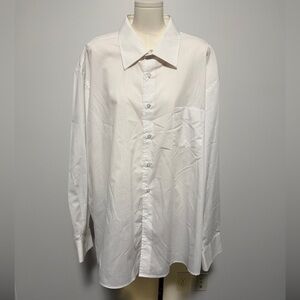 BIG SIZE Classic White Men's Shirt